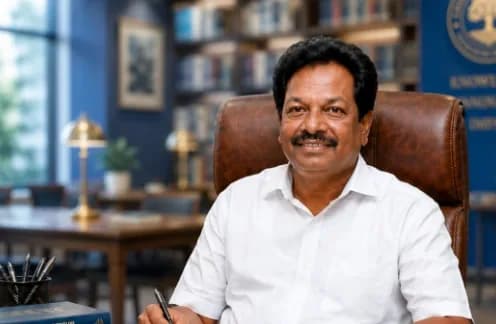 Prof. N. Kishore Babu, Professor and Rector at Andhra University